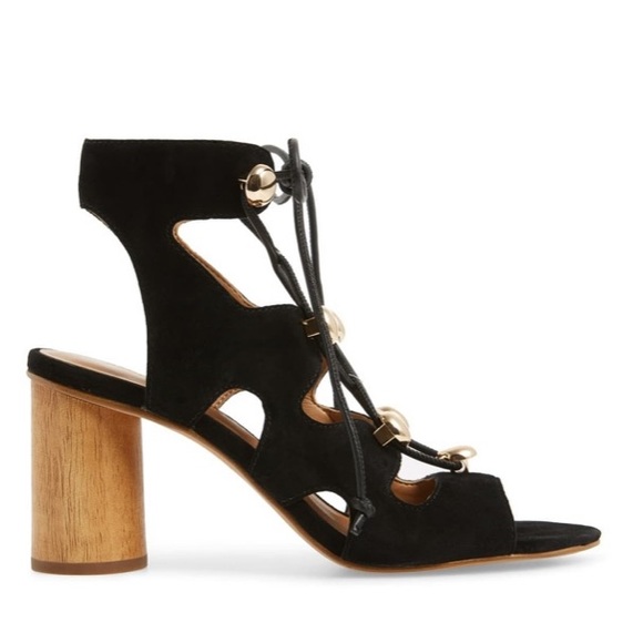 NIB Rebecca Minkoff Adiv Ghillie Cage Sandals - Picture 2 of 13